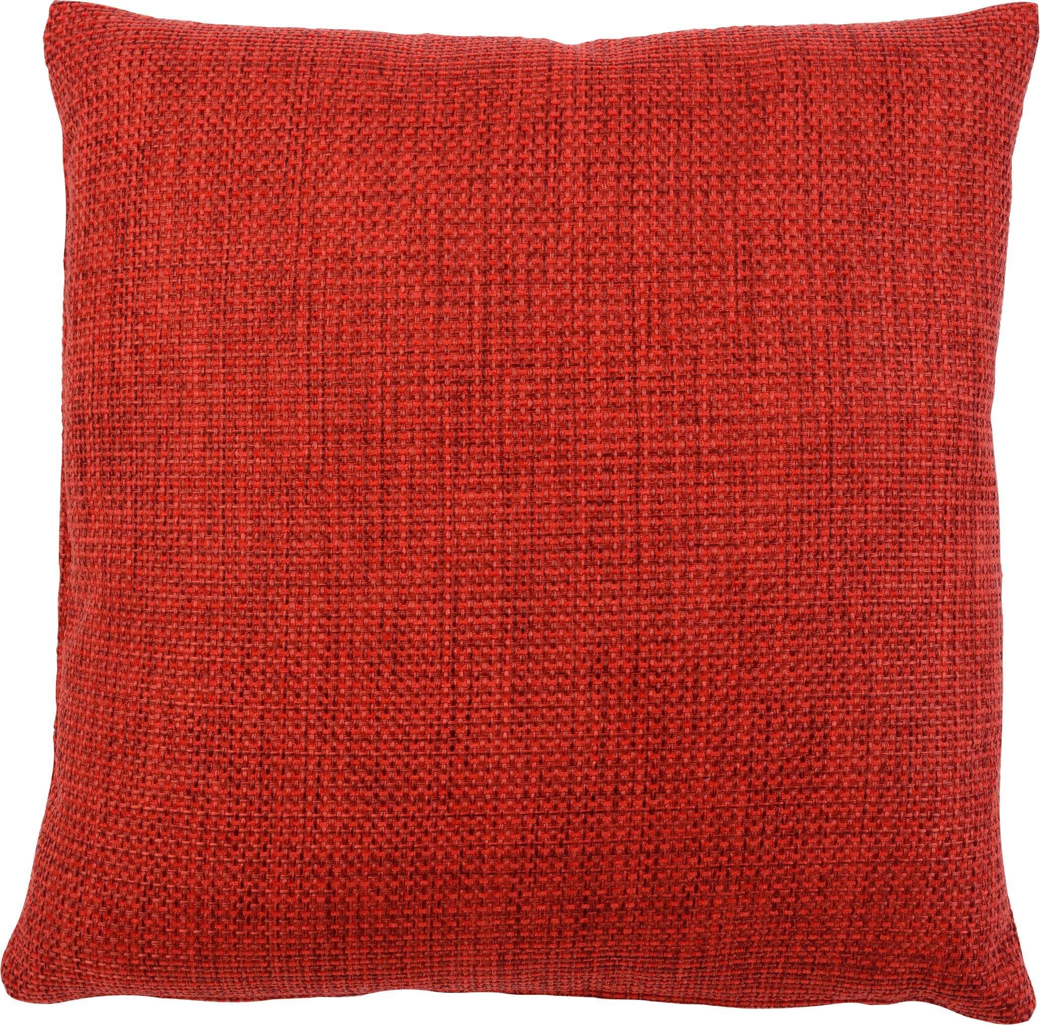 Kissenhüllen GÖZZE "Dallas", rot (karminrot), B:40cm L:40cm, Polyester, Obermaterial: 100% Polyester, Kissenbezüge, in vielen Farben