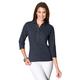 Poloshirt CASUAL LOOKS "Poloshirt" Gr. 40, blau (marine) Damen Shirts Jersey