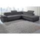 Ecksofa SIT&MORE "Valantine V" Sofas Gr. B/H/T: 272 cm x 94 cm x 226 cm, Lu x us-Microfaser ALTARA NUBUCK, Ottomane rechts, mit Bettfunktion, grau (dunkelgrau) Ecksofas Bestseller