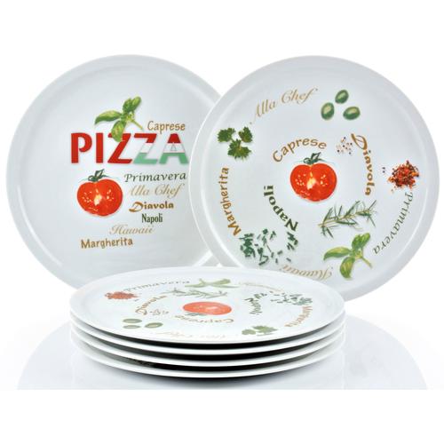 "Pizzateller RETSCH ARZBERG ""Italia"" Speiseteller Gr. 30 cm, weiß Pizzateller Porzellan"