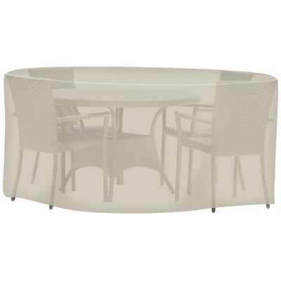 Abdeckhaube TEPRO "Universal", beige, B:200cm H:200cm T:95cm, Polyester, Hüllen, für runde Sitzgruppen mit 200 cm Durchm