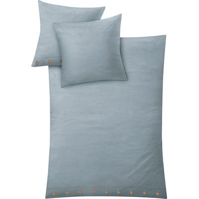 Bettwäsche KLEINE WOLKE "Leinna", blau, B/L: 135cm x 200cm, , Leinen, B/L: 80cm x 80cm, Leinen, Obermaterial: 70% Baumwolle, 30% Leinen, Bettwäsche, Leinen-Mix Image