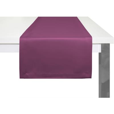 Tischläufer WIRTH "NEWBURY" Gr. 1, lila (beere), B:50cm L:150cm, Polyester, Baumwolle, Tischdecken Image