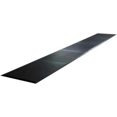 Gummimatte SZAGATO "PUR", schwarz, B:65cm H:13mm L:543cm, Gummi, Bodenschutzplatten, Rechteck, 543 x 65 cm