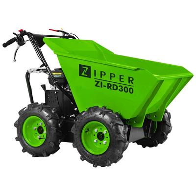 ZIPPER Dumper "ZI-RD300" Motorschubkarren 125 l, 6,5 PS Gr. 300 kg, grün