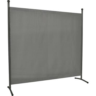 Stellwand, grau, B:178cm H:178cm, Obermaterial: 70% Polyethylen, 30% PVC, ANGERER FREIZEITMÖBEL, Stellwände, (B/H): ca. 178x178 cm Image