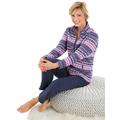 Hausanzug FEEL GOOD Gr. 40/42, blau (marine, gemustert) Damen Homewear-Sets Hausanzüge