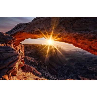 Fototapete PAPERMOON "Photo-Art RENE COLELLA, DER MESA-ARCH", bunt, B:4,50m L:2,80m, Vlies, Tapeten Image