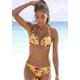 Push-Up-Bikini-Top SUNSEEKER "Modern" Gr. 40, Cup C, gelb (gelb, bedruckt) Damen Bikini-Oberteile Ocean Blue