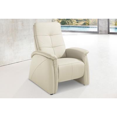 Sessel EXXPO - SOFA FASHION "Tivoli, Hochlehnsessel, Relaxsessel, Kinosessel, bequem", beige (keramik), B:87cm H:109cm T:152cm, Softlux-Kunstleder, NaturLeder, Luxus-Microfaser, u00bbAqua Cleanu00ab (50% Polyester, 35% Polyacryl, 15% Polyamid),... Image