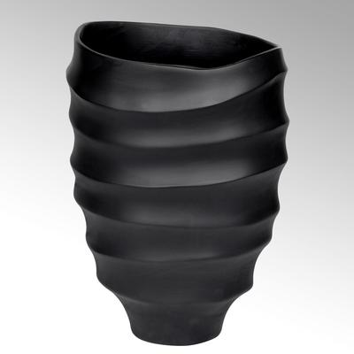 Dekovase LAMBERT "YAsu" Vasen Gr. H: 40 cm, schwarz Blumenvasen
