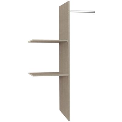 Inneneinteilung RAUCH "Zubehör für Rauch-Schränke ORANGE/BLUE", beige (leinenoptik hell), B:88cm H:147cm T:45cm, Holzwerkstoff, Schrankinneneinteiler, mit 2 Einlegeböden und 1 Kleiderstange, Breite 88 cm, Tiefe 45 cm Image