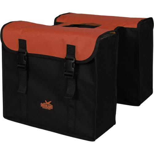 „Fahrradtasche GREENLANDS BICYCLE BAGS „“Greenlands Doppel Fahrradtasche““ Taschen Gr. B/H/T: 40 cm x 14 cm x 40 cm, rot Fahrradtaschen“