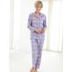 Schlafanzug WÄSCHEPUR Gr. 44/46, bunt (blau, rosa, kariert) Damen Homewear-Sets Pyjamas