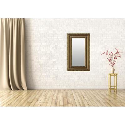 Dekospiegel LENFRA "Smilla", gold (goldfarben), B:73cm H:113cm T:4,9cm, EPS-Kunststoff, Spiegel, Wandspiegel Image