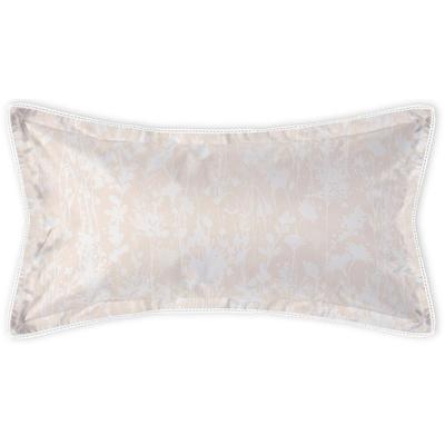 Kissenbezug CURT BAUER "Sanna", rot (apricot), B:80cm L:40cm, Baumwolle, Obermaterial: 100% Baumwolle, Kissenbezüge, mit Gräsern Image