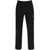 Jerseyhose TRIGEMA "TRIGEMA Freizeithose mit elastischer Kordel", Damen, Gr. M, US-Größen, schwarz, 74% Nylon, 26% Elastan, casual, Hosen