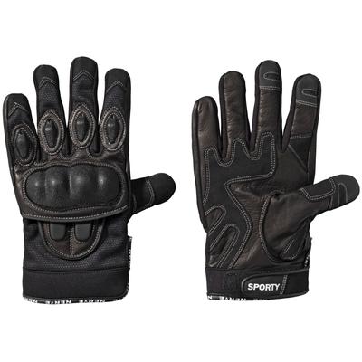 Motorradhandschuhe NERVE "Sporty" Gr. XXL, schwarz, Handschuhe, XXL, mit Weitenverstellung
