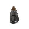 Klettschuh, Damen, Gr. 7, schwarz, Glattleder, HALLUX SOFT BY GOLDKRONE, Basic, Schuhe