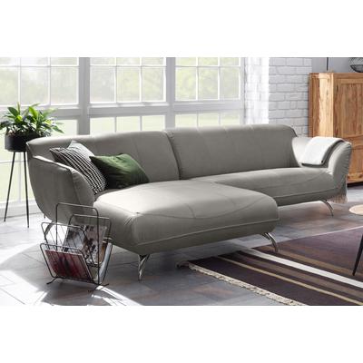 Ecksofa GUTMANN FACTORY "Venezuela", grau, B:280cm H:80cm T:170cm, Sofas Image