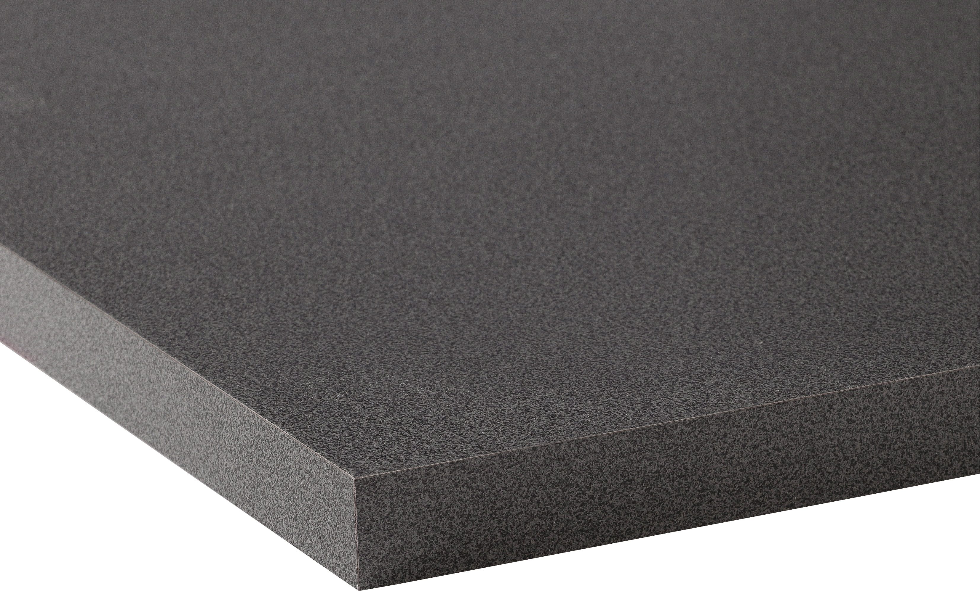 Arbeitsplatte WIHO KÜCHEN "Flexi 28", grau (granit grau), B:60cm H:2,8cm T:60cm, Holzwerkstoff, Spanplatte, Tischplatten, 28 mm stark Image