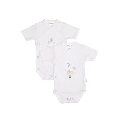 Body LILIPUT Gr. 62/68, EURO-Größen, weiß Baby Bodies mit süßem Frontdruck