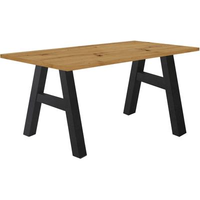 Schreibtisch MÄUSBACHER "Mio", braun (asteiche), B:140cm H:75cm T:70cm, Tische Image
