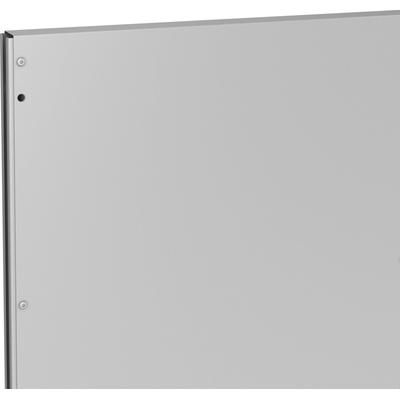 Hochbeet-Verkleidung BIOHORT "Paneelpaket MAXI", silber (silber, metallic), B:94cm H:77cm, Stahlblech, Abdeckblenden, BxH: 94x77 cm