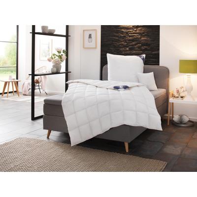 Daunenbettdecke SPESSARTTRAUM "Exklusiv, Bettdecken für Sommer und Winter, Decke", weiß, B:200cm L:220cm, Bezug: 100% Baumwolle. Füllung: 100% Daunen, Bettdecken, 5 Wärmeklassen & 8 Größen, Bestseller Image