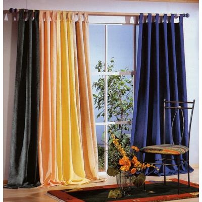 Vorhang WECKBRODT "Dortmund" Gr. 1, rot (lachs), B:125cm H:145cm, Baumwolle, Polyester, Gardinen, Marmor-Optik, blickdicht, einfarbig, Gardine, Store Image