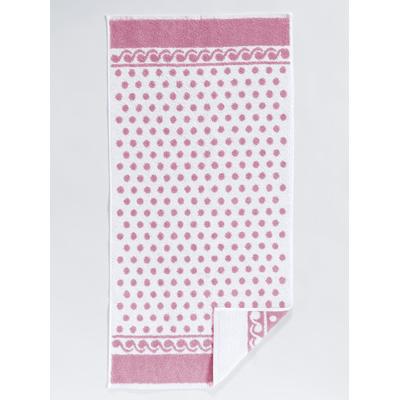 Handtuch ROSS Gr. 1, pink (rosenholz), B:50cm L:100cm, Walkfrottee, 100% Baumwolle, Handtücher (Packung) Image