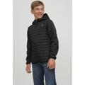 Softshelljacke JACK & JONES JUNIOR Gr. 140, schwarz Jungen Jacken Softshelljacken