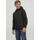 Softshelljacke JACK & JONES JUNIOR Gr. 140, schwarz Jungen Jacken Softshelljacken