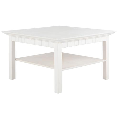 Couchtisch HOME AFFAIRE Tische Gr. B/H/T: 76 cm x 45 cm x 76 cm, weiß Couchtisch Eckige Couchtische Holz-Couchtische Tisch Home affaire