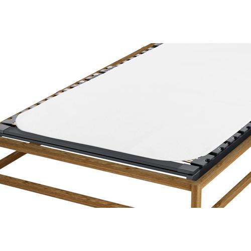„Matratzenschoner BIBERNA SLEEP & PROTECT „“Noppen-Matratzenschoner““ Matratzenzubehör Gr. B/L: 90-100 cm x 190-200 cm 1 St., weiß Matratzenschoner“