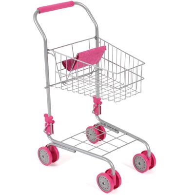 Spiel-Einkaufswagen CHIC2000 "Pink" Kinder-Einkaufswagen pink Kinder Kaufladen Zubehör mit Puppensitz