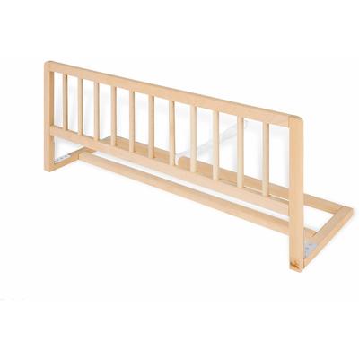 Bettschutzgitter PINOLINO "Classic", Baby, Gr. B/H/T: 90cm x 36cm x 32cm, braun (buche unbehandelt), Buche, Massivholz, Schutzgitter, Buche unbehandelt