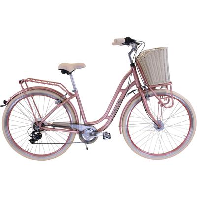 Cityrad FASHION LINE Fahrräder Gr. 48 cm, 28 Zoll (71,12 cm), braun (kupferfarben) Fahrräder