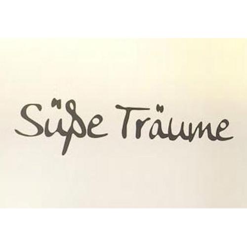 „Wandtattoo HOME AFFAIRE „“Süße Träume““ Wandtattoos Gr. B/H: 120 cm x 25 cm, Buchstaben, schwarz Wandtattoo Wandtattoos Sprüche“