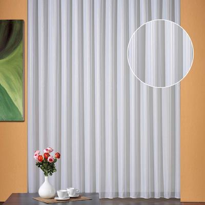 Gardine WECKBRODT "Breslau" Gr. 4, beige (cremeweiß), B:750cm H:125cm, Sablu00e9, Polyester, Gardinen, Websablè, halbtransparent, Effektfäden, Bleiband, Store Image