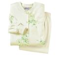 Schlafanzug RINGELLA Gr. 44/46, grün (lindgrün) Damen Homewear-Sets Pyjamas