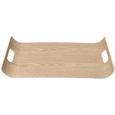 Tablett BLOMUS "WILO", beige (natur), B:31cm H:4cm L:43cm, Holzwerkstoff, Tabletts, in robustem Naturlook Image