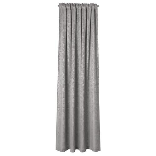 „Vorhang NEUTEX FOR YOU „“Messina““ Gardinen Gr. 245 cm, verdeckte Schlaufen, 146 cm, grau Verdeckte Schlaufen HxB: 245×146, Schal mit verdeckten“