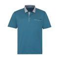 Kurzarmshirt HAJO "Kurzarm-Shirt" Gr. 48/50, blau (petrol) Herren Shirts T-Shirts