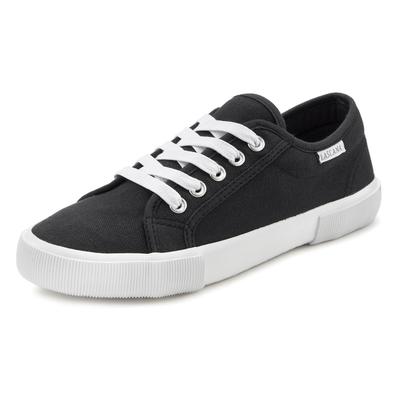 Sneaker LASCANA, Damen, Gr. 35, schwarz, Obermaterial: 100% Textilmaterial. Futter: 100% Textilmaterial. Decksohle: 100%