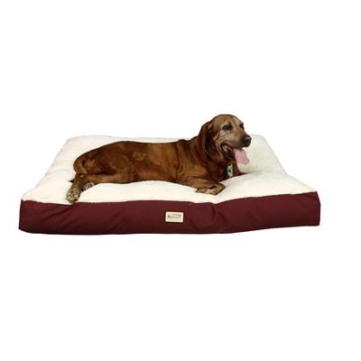 ARMAKAT Tierkissen Tierbetten Gr. B/H/L: 56 cm x 15 cm x 70 cm, rot (bordeaux) Hundebetten -decken