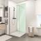 Schulte Duschrückwand Decodesign, Hochglanz, Light-Grün, 100 x 210 cm grün Küchenrückwände Küche Ordnung
