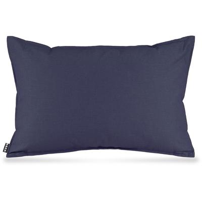 Dekokissen H.O.C.K. "Caribe Outdoor", blau (blau, unifarben), B:60cm L:40cm, Polyacryl (dralon), Dekokissen_Sitzkissen_Kissenhüllen, wasserabweisend, Kissenhülle mit Füllung, 1 Stück Image