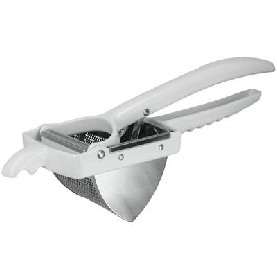 Kartoffelpresse METALTEX "Mr. Mash", silber (silberfarben), B:12cm T:38cm, Edelstahl, Küchenpressen