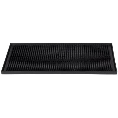Barmatte BUDDY'S "Buddy´s Bar", schwarz, B:30cm H:1cm T:15cm, ABS-Kunststoff, Geschirrständer, Bar-Accessoire, Abtropfmatte, Kunststoff-Matte, spezielle Struktur Image